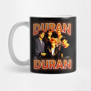 Cinematic Glam Rock Vanguard Power Duran Vintage Scenes Apparel Mug